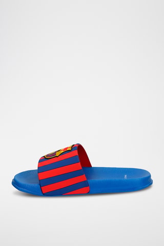 Ciabatte slider FC Barcelona - Blu