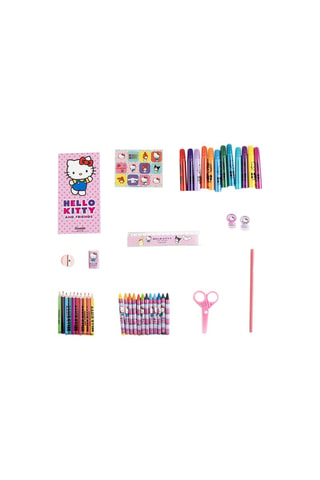 Valigetta per colorare Hello Kitty - 43 pezzi
