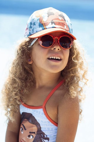 Occhiali da sole kids Oceania Disney - Rosso e marrone