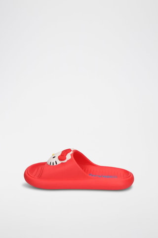 Ciabatte Hello Kitty Sanrio - Bianco e rosso