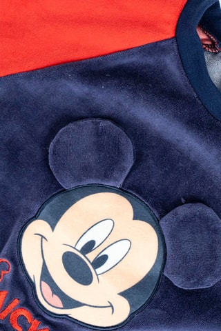 Pigiama in pile Topolino Disney - Rosso e blu