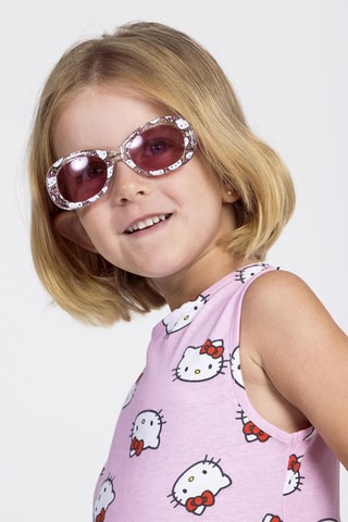 Occhiali da sole kids Hello Kitty Sanrio - Bianco e rosa