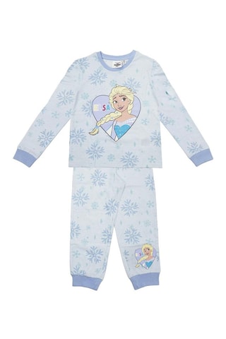 Pigiama Elsa Frozen Disney - Blu e giallo