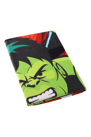 Telo doccia Spider-Man Avengers Marvel  - 70 x 140 cm - Nero e rosso