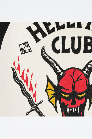 Tote bag Stranger Things - Nero - Bianco e nero