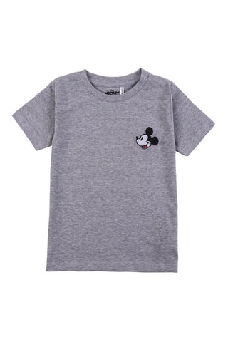 T-shirt Mickey Disney - Bleu et gris