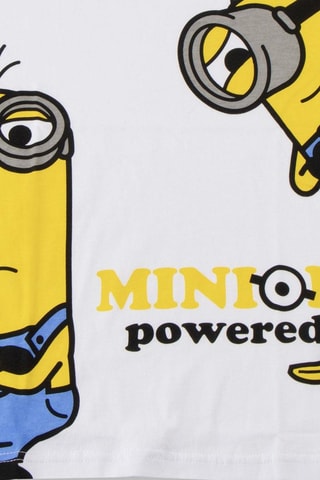 T-shirt Kevin et Stuart Les Minions - Blanc