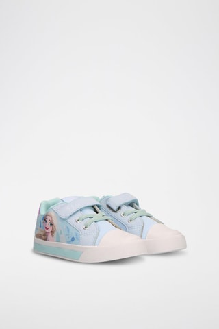 Sneakers Elsa Frozen Disney - Bianco e blu