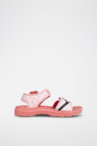 Sandali Minni Disney - Rosa - Nero, giallo e rosa