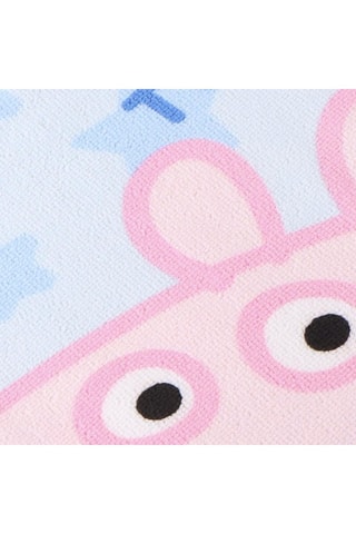 Poncho da bagno con cappuccio Peppa Pig - Blu