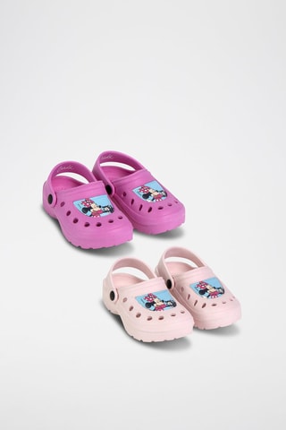 Sabot Minni Disney - Nero, rosso e rosa