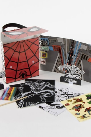 Borsa per colorare Spiderman DC Comics - 18 pezzi