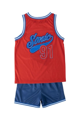 Canotta e shorts Sonic Sonic the Hedgehog - Rosso e blu