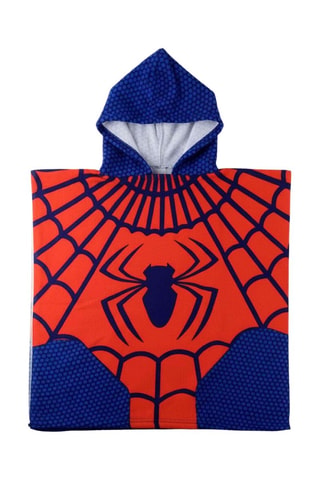 Mantellina da bagno con cappuccio Spider-Man Avengers Marvel - Rosso