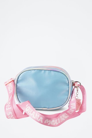 Borsa a tracolla Stitch e Angel Lilo & Stitch Disney - Blu e rosa