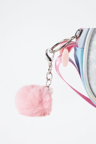 Borsa a tracolla Stitch e Angel Lilo & Stitch Disney - Blu e rosa