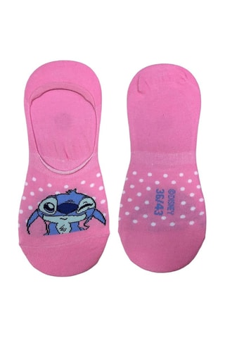 2 paia di calzini Angel e Stitch Lilo e Stitch Disney - Blu e rosa