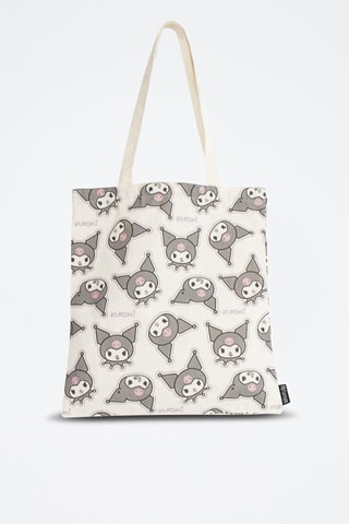Shopping bag Hello Kitty Sanrio - Beige, rosa e grigio