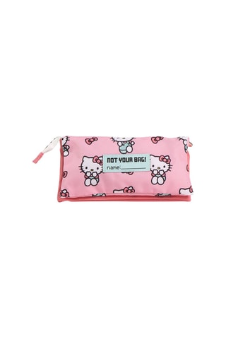 Trousse Hello Kitty - Bianco, nero e rosa