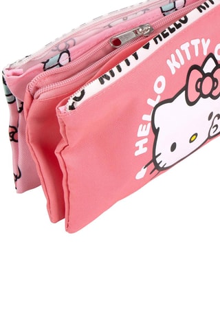 Trousse Hello Kitty - Bianco, nero e rosa