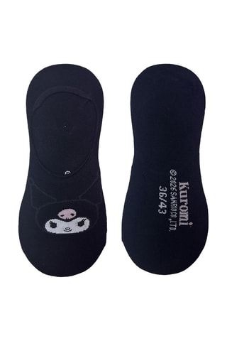 2 paia di calzini Hello Kitty e Kuromi Hello Kitty Sanrio - Nero e rosa