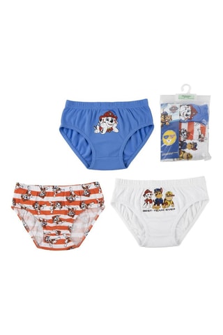 3 slip Paw Patrol - Bianco e blu