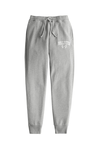 Fleece Joggingbroek - Gemêleerd Grijs
