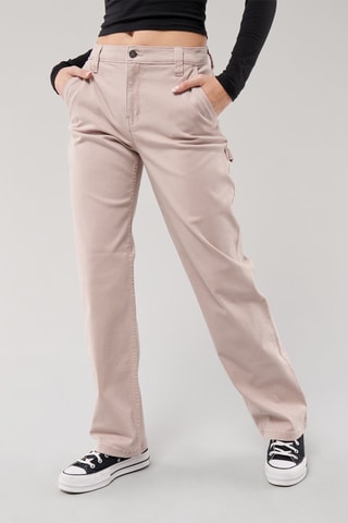 Broek Hoge Taille - Poederroze