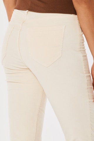 Flare Broek Hoge Taille - Ecru
