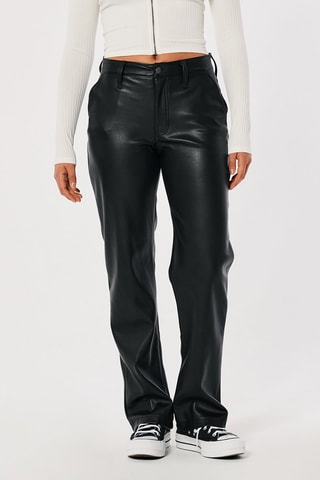 Broek Hoge Taille - Zwart