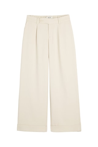 Broek Wide Legs - Ecru