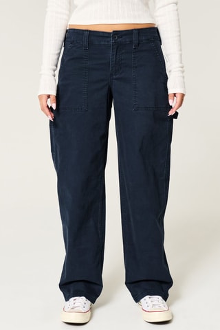 Broek Baggy - Marineblauw