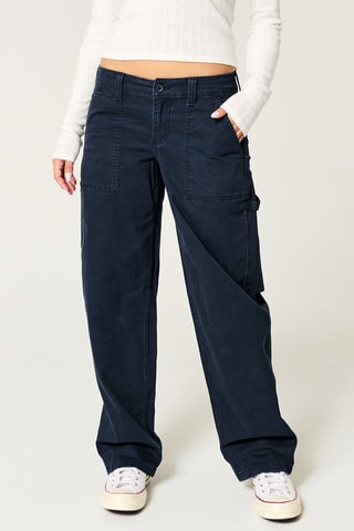 Broek Baggy - Marineblauw
