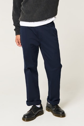 Rechte Broek - Marineblauw
