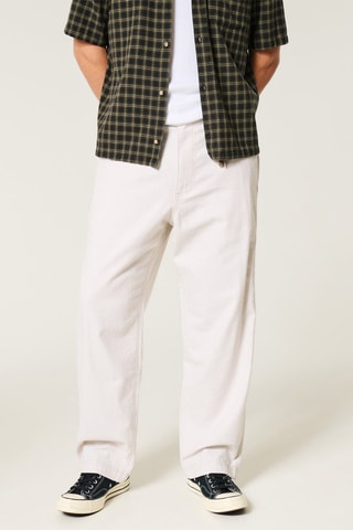 Broek Baggy - Ecru