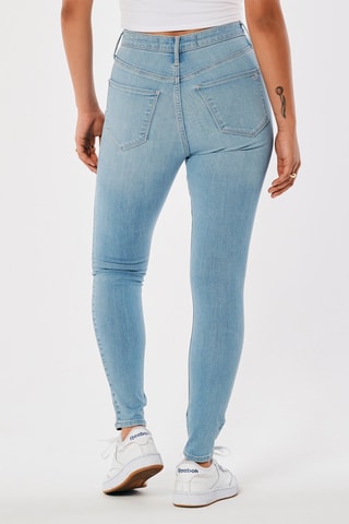 Jean taille haute - Bleu clair