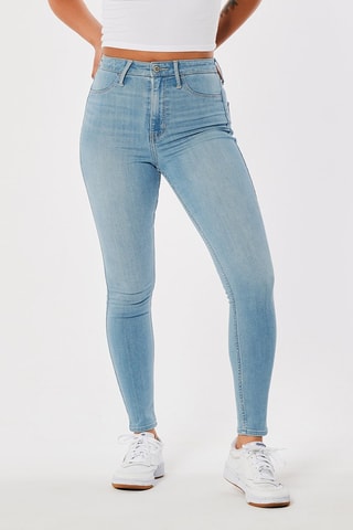 Jean taille haute - Bleu clair