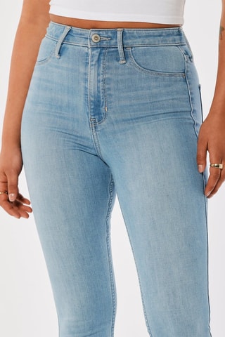 Jean taille haute - Bleu clair