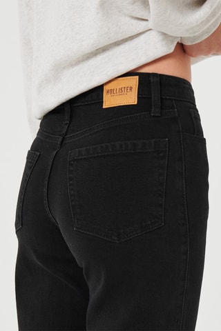 Jeans Dad Hoge Taille - Zwart