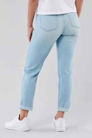 Jeans mom fit - Hemelsblauw