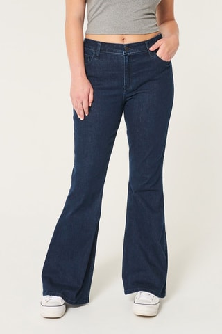 Jeans Flare Cut - Nachtblauw