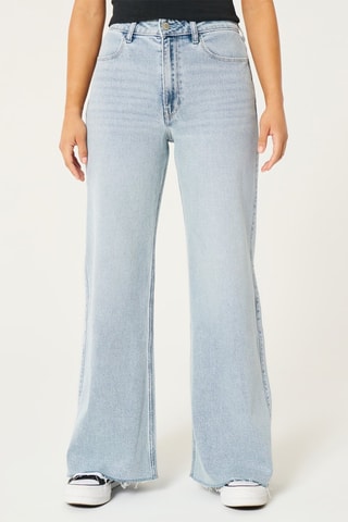Jean wide legs - Bleu cobalt