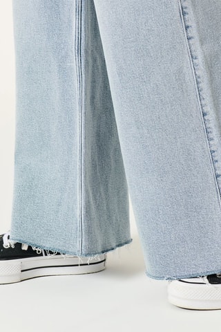 Jean wide legs - Bleu cobalt