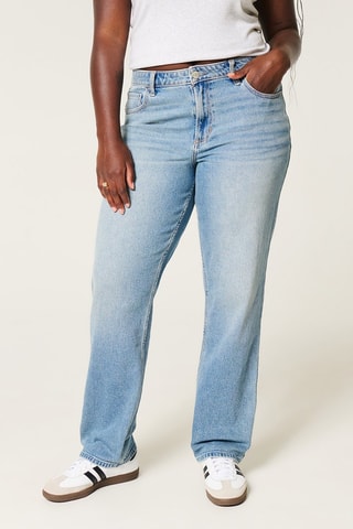 Jeans Straight - Marineblauw