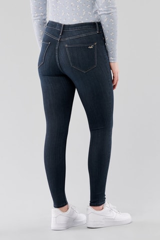 Jeans Hoge Taille - Nachtblauw