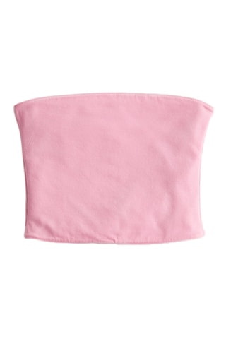 Dubbelzijdige Strapless Top - Roze