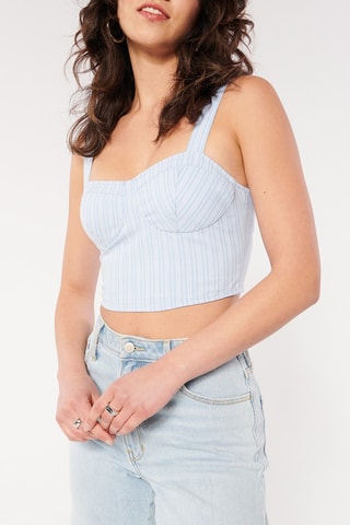 Crop Top - Lichtblauw