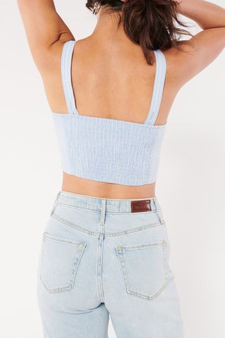 Crop Top - Lichtblauw