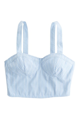 Crop Top - Lichtblauw