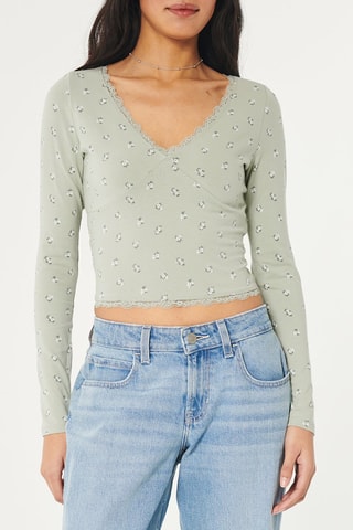 Crop Top - Lichtgroen